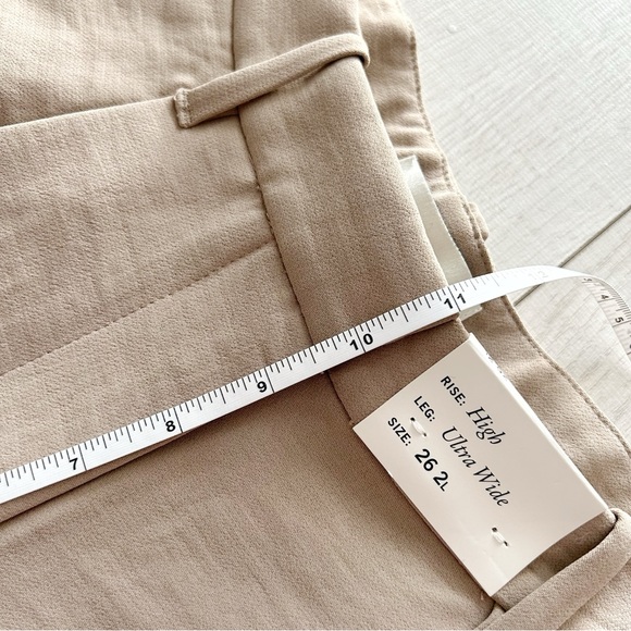 Abercrombie wide leg tailored pants - Picture 10 of 12